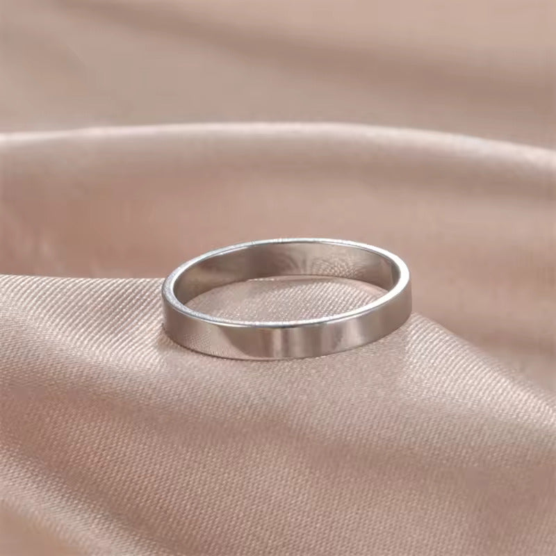 Stainless Anniversary Ring